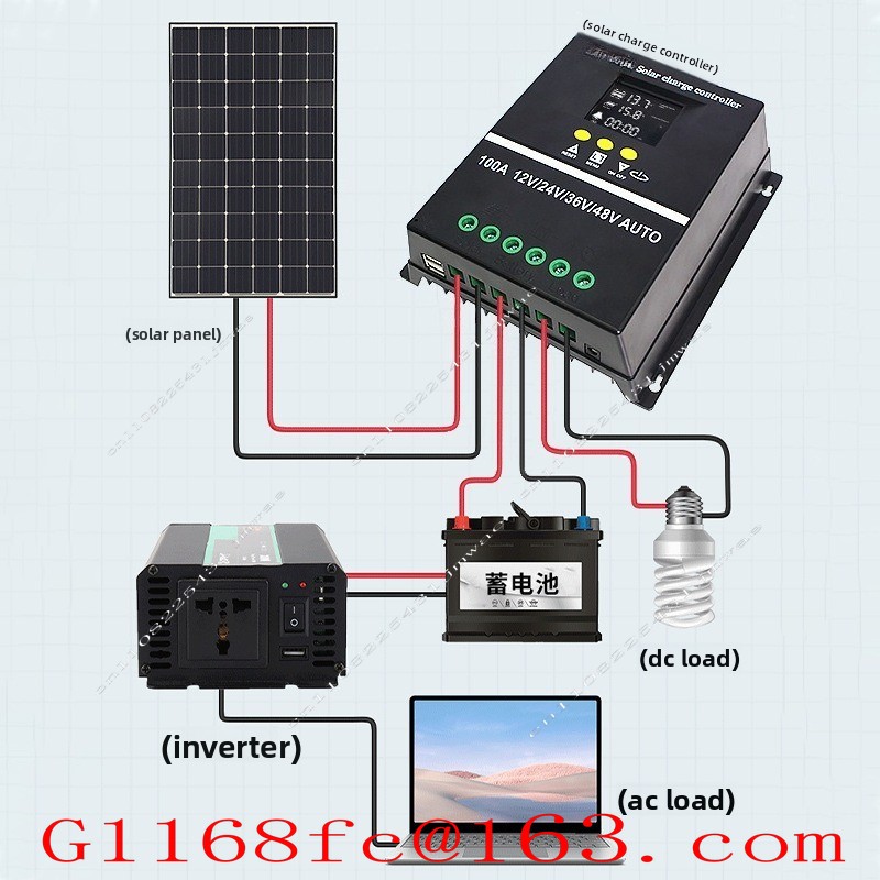 Charge Controller Solar - MPPT Солнечный контроллер 60A80A100A Фотоэлектрический контроллер