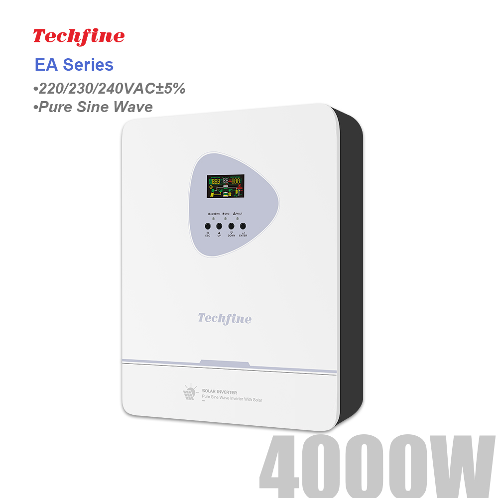 Charge Controller Solar - Techfine, автономный инвертор мощностью 4 кВт,