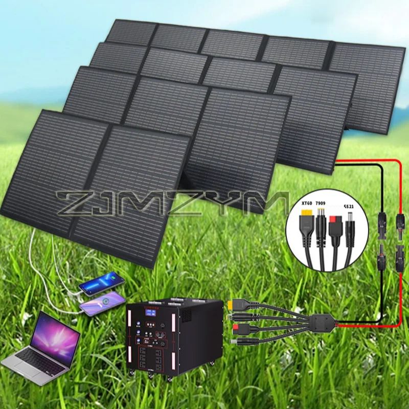 Складная солнечная панель 300  – обзор и цена Solar Panel 200W