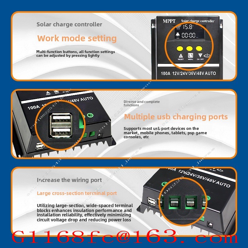 MPPT Солнечный контроллер 60A8 – обзор и цена Charge Controller Solar