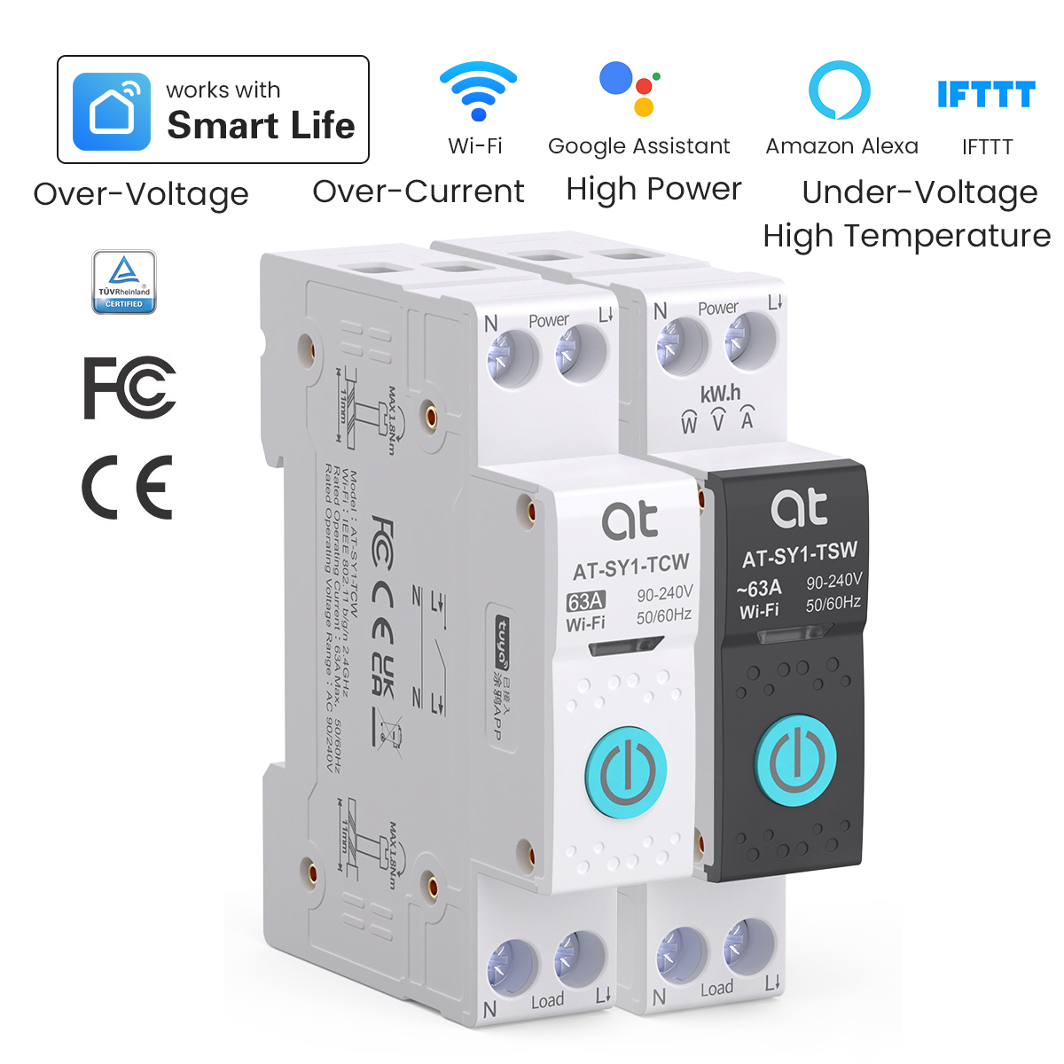 Автоматический выключатель Tuy – обзор и цена Energy Monitor Meter