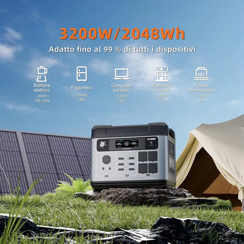 Портативная электростанция OUK – обзор и цена Solar Generator