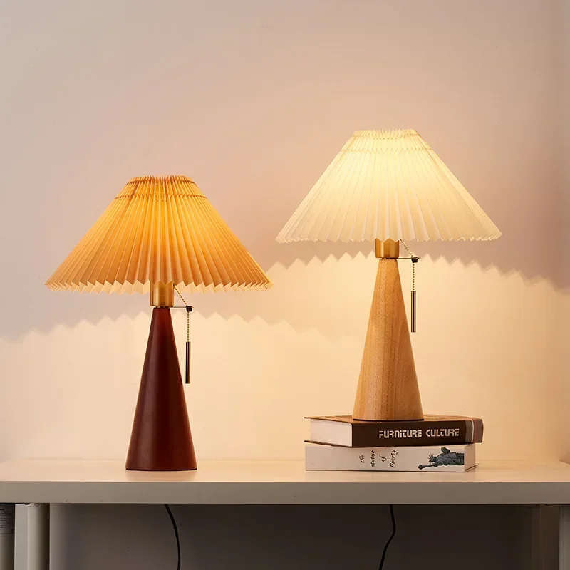 Ретро-настольная лампа с плисс – обзор и цена Solar Lamp